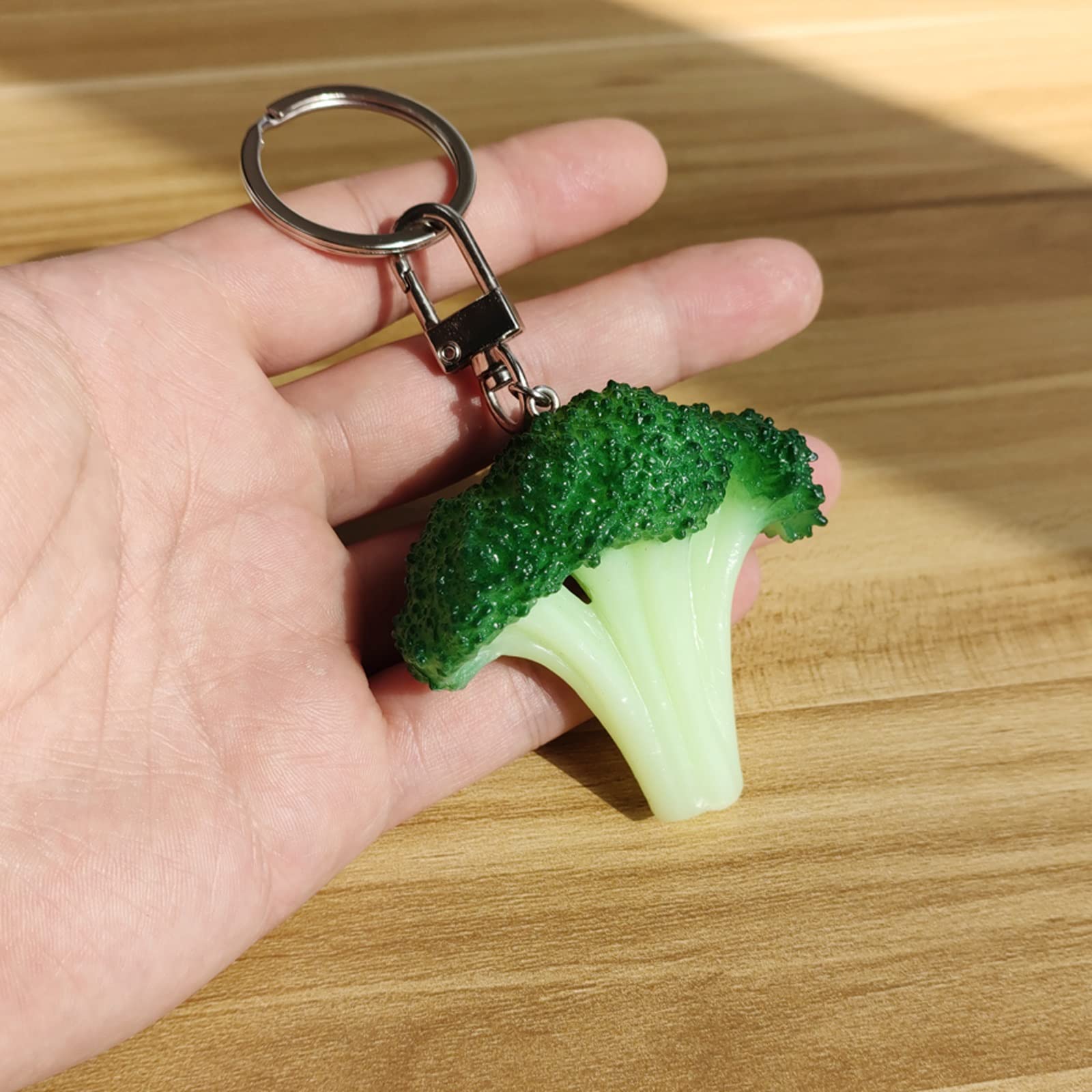 Amazon.co.jp: AVLUZ 模造ブロッコリー カリフラワー キーチェーン